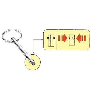 Ultima Occasione Tubi inox spinotto con sfere mm.38 (37.264.20)