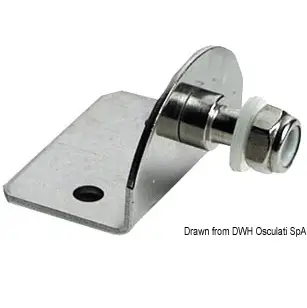 Prezzo Ridotto Pistone a gas piastrina inox lato portello (38.013.01)