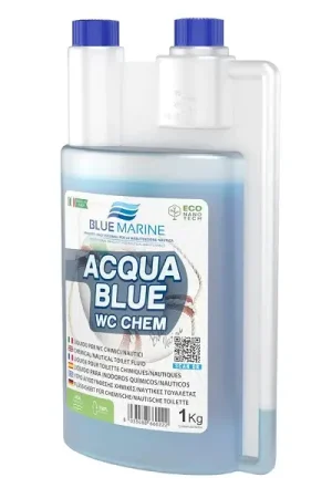 Esclusivo ACQUA BLUE liquido per wc chimici lt.1