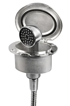 Doccia Box Elissa inox con doccetta Keji tubo mt.4 Prezzo Ridotto