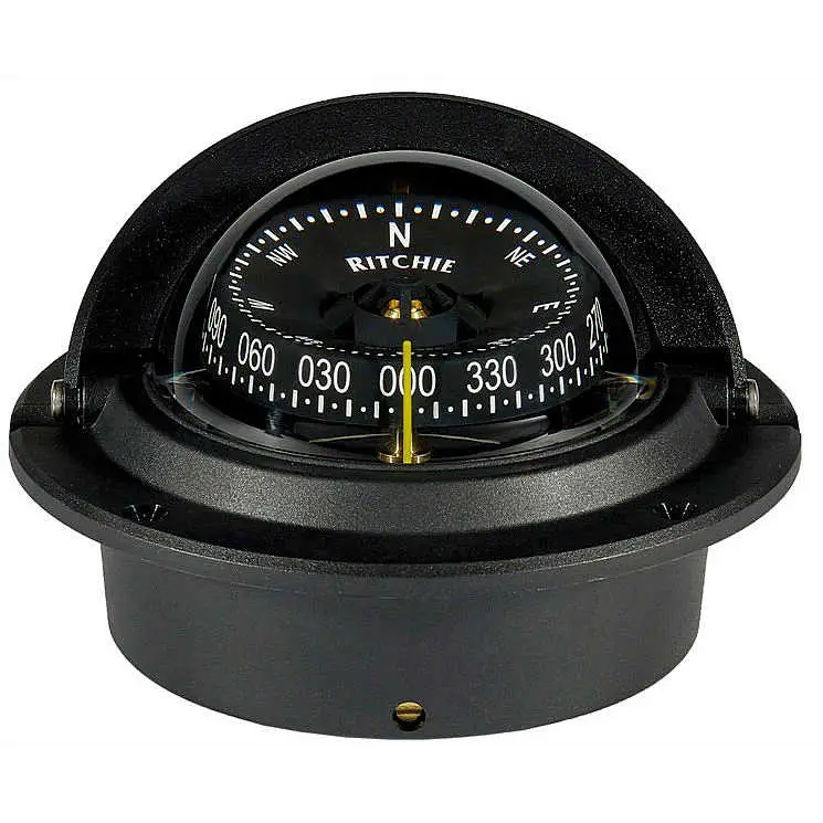 Ultime Pezzi Bussola incasso Ritchie Wheelmark 3" Nera