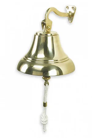 Quantità Limitata Campana oscillante in ottone lucido. D. 150 mm.