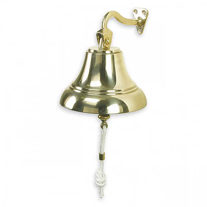 Prezzo Scontato Campana oscillante in ottone lucido. D. 80 mm.