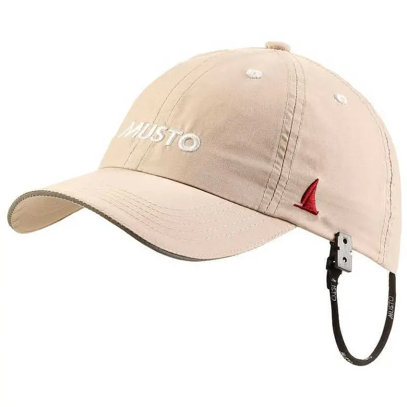 Cappellino Musto Essential Fast Dry Crew Cap - Light Stone Consegna Rapida