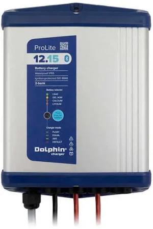 Caricabatteria Dolphin Prolite 2 Uscite 12V/15A Nuovo Arrivo