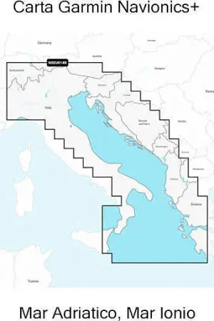 Prezzo Di Fabbrica Carta Garmin Navionics+ Mar Adriatico, Mar Ionio SD/micro SD