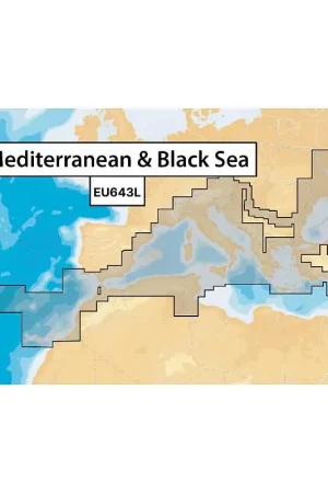 Offerta Carta Navionics Platinum+ - Mar Mediterraneo e Mar Nero SD/micro SD