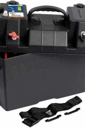 Cassetta Batteria Power Center Deluxe con Dual USB Promozione