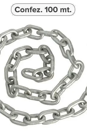 Catena ancora calibrata zincata 12 mm - 100 m Ordina Subito