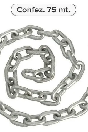 Di Tendenza Catena ancora calibrata zincata 12 mm - 75 m