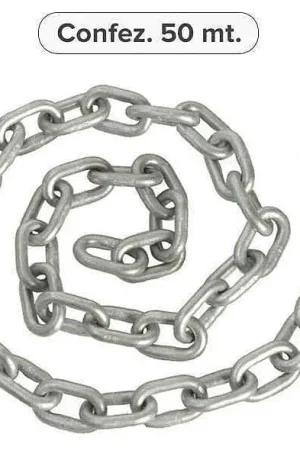 Prezzo Di Fabbrica Catena ancora calibrata zincata 14 mm - 50 m