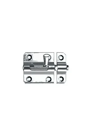 Direttamente Dal Produttore Catenacciolo a scorrimento in ottone cromato mm. 90