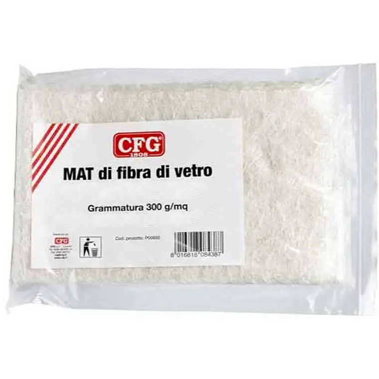 Cfg Lana di vetro "mat" da 1 mq. - 120x83 cm. Più Venduto