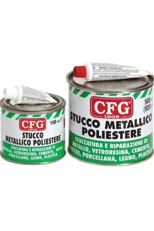 Cfg Stucco Metallico Poliestere 150 Ml Non Perdere