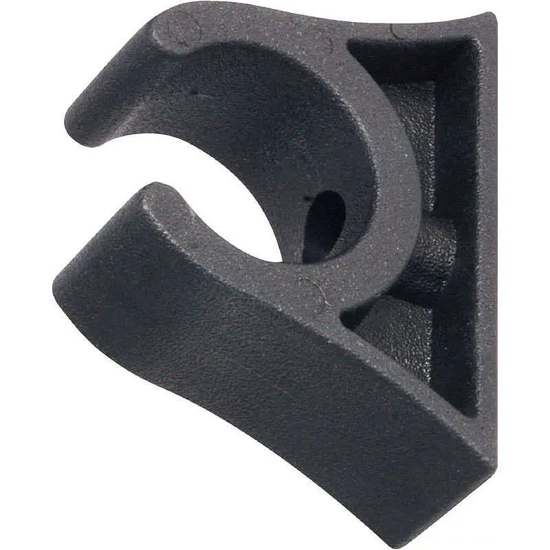 Direttamente Dal Produttore Clip nera per tubi tendalino da 50 mm.