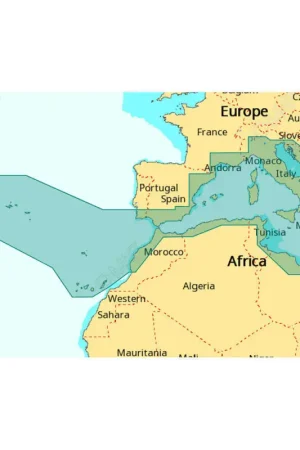 C-Map SD Card 4D Max+ Wide Mediterraneo Centro Occidentale Offerta