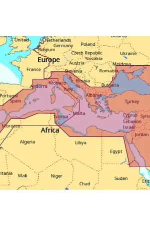 Novità C-Map SD Max MegaWide - Mar Mediterraneo