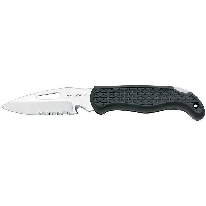 Offerta Limitata Coltello Inox a serramanico - Nero