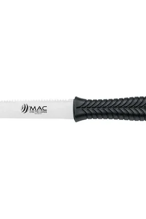 Professionale Coltello pesca Inox lama per squamare D309 N - Nero