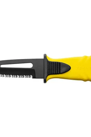 Coltello salvataggio Inox Tekno Rescue B - Giallo Affare