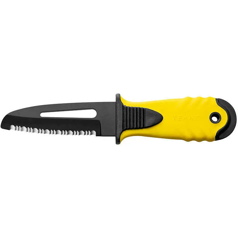 Coltello salvataggio Inox Tekno Rescue B - Giallo Affare