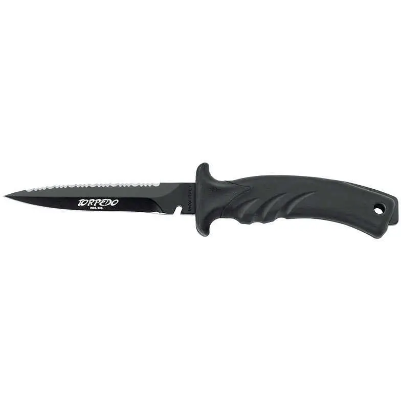 Bestseller Coltello sub Acciaio Nitrogeno Torpedo 11 BE - Nero