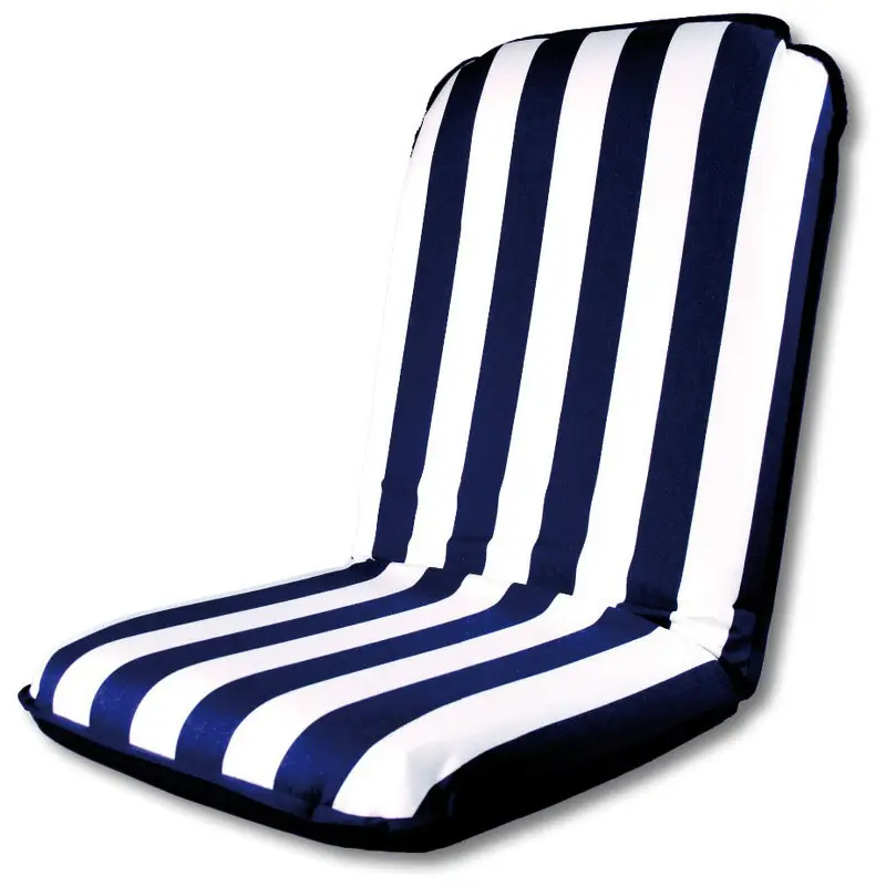 Comfort Seat Cuscino barca autoreggente Righe Bianco/Blu Di Tendenza