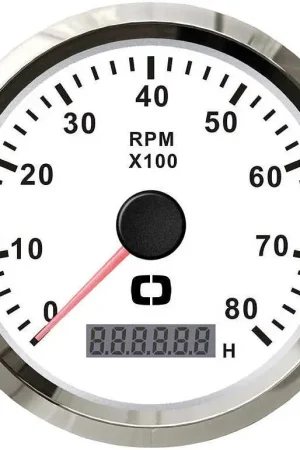Contagiri 0-4000 RPM - Bianco/Lunetta Lucida Compra Adesso