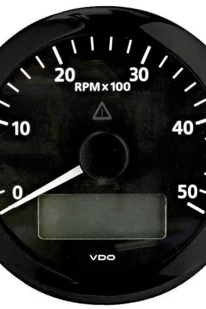Contagiri con Contaore VDO Viewline 5000 Rpm - Nero Ultime Pezzi