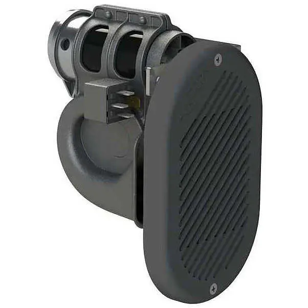 Marco Tromba Pneumatica ad incasso HR1/B 12V - Nero Nuova Collezione