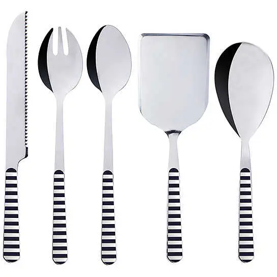 Popolare MB Northwind Set Posate Cucina 5 pz. - Blu