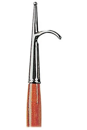 Mezzo marinaio legno gancio ottone cromato cm 200 Offerta Del Giorno