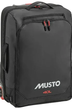 Musto Borsa con ruote 40 Lt. - Nero Spedito Oggi