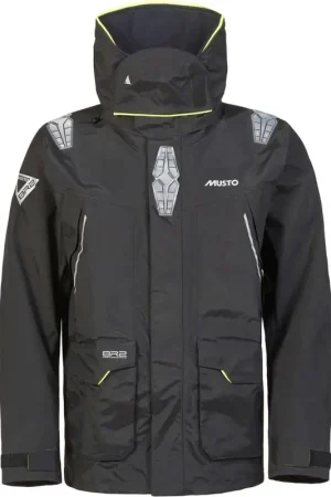 Musto Giacca da Vela Uomo BR2 Offshore 2.0 - Nero Ultima Occasione