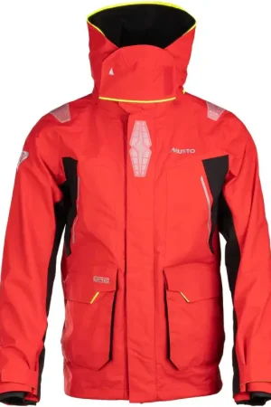 Musto Giacca da Vela Uomo BR2 Offshore 2.0 - Rosso Occasione