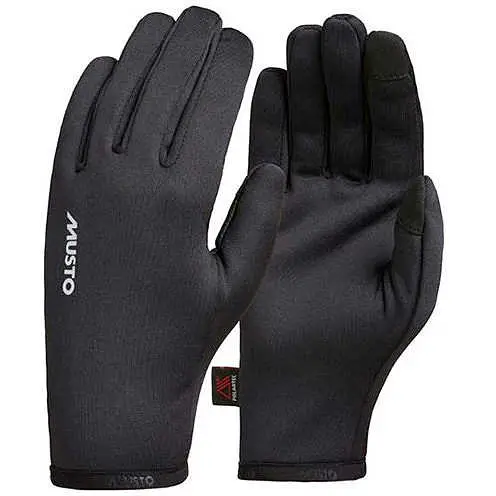Musto Guanti essential Polartec - Nero Super Prezzo