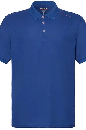 Musto Polo EVO Crew Pro Lite Uomo - Blu Offerta Lampo