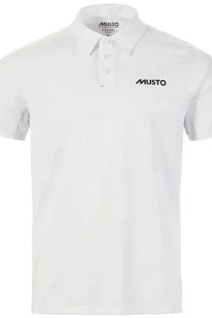 Musto Polo Uomo LPX Cooling UV - Bianco Offerta Lampo