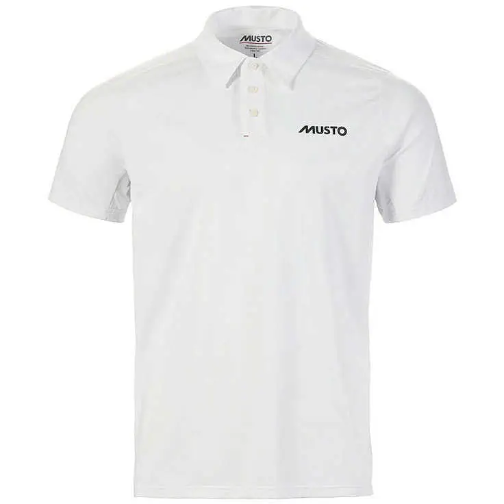 Musto Polo Uomo LPX Cooling UV - Bianco Offerta Lampo