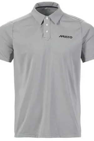 Musto Polo Uomo LPX Cooling UV - Grigio Più Venduto