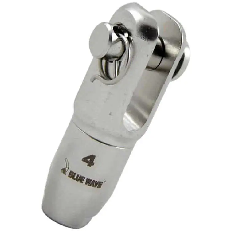 Must-Have Terminale a forcella per rig tessile Ø 4 mm.