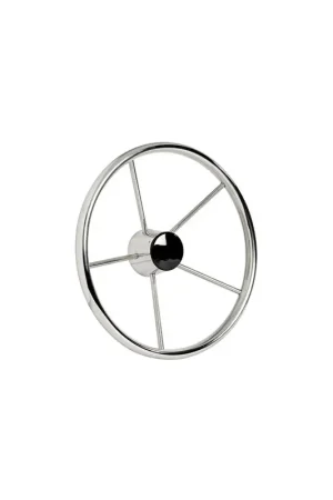 Timone Inox lucidato 380 mm Soddisfatti O Rimborsati