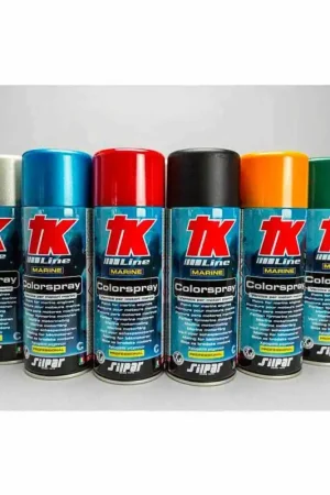 Compra Oggi Stesso TK vernice spray per fuoribordo SUZUKI GREY MET