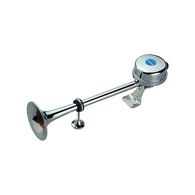Tromba EM2 ottone cromato, corta 24V Ultimissimo Modello