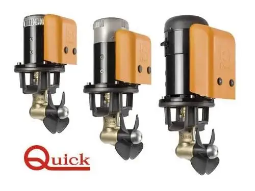 Subito Disponibile Elica di prua barca Quick BTQ 110-25 Kit Completo