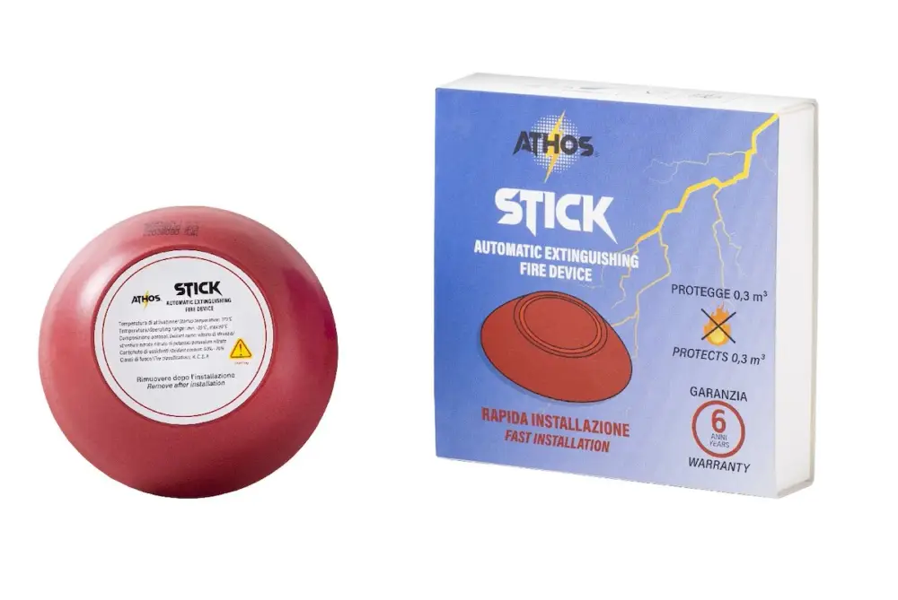 Compra Oggi Stesso Estintore Stick ad Aerosol per Quadri Elettrici