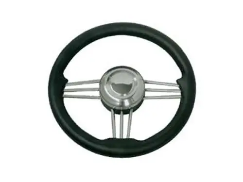 Volante a 3 razze con struttura in Acciaio Inox Non Perdere