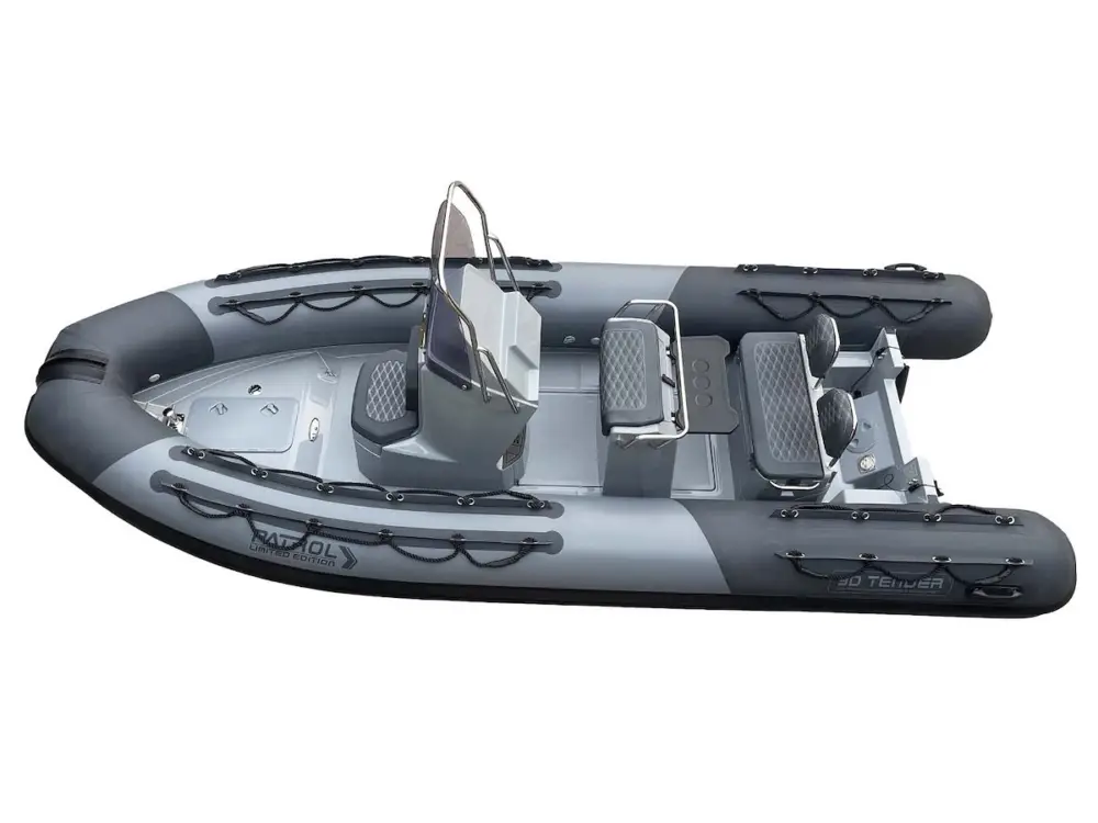 3D TENDER PATROL 530 HYPALON BLACK/GREY Compra Oggi Stesso