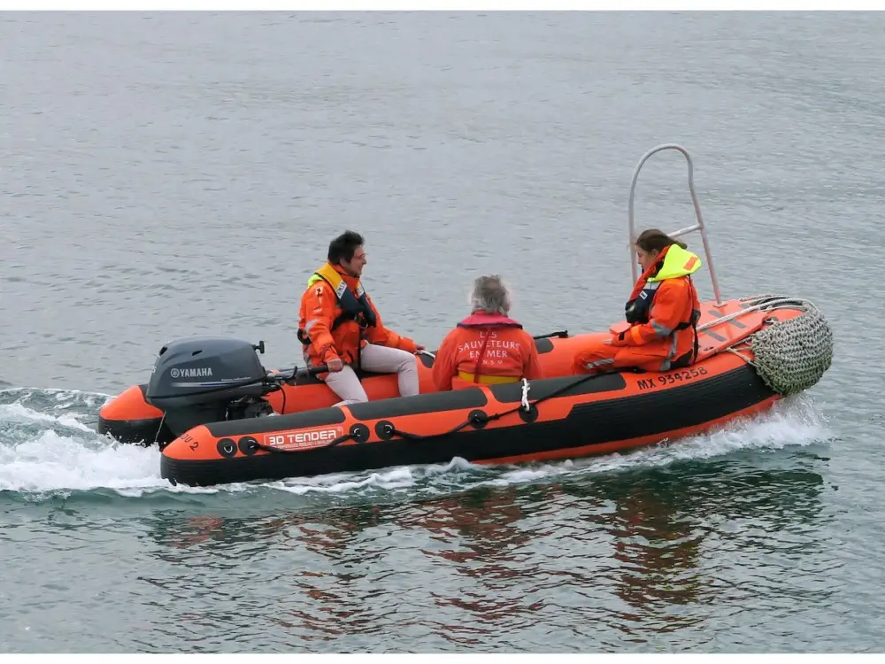 Nuovo Arrivo 3D TENDER RESCUE 430 PVC ORANGE