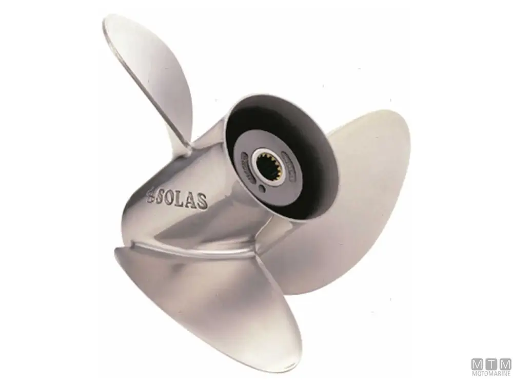 ELICA SOLAS 3 PALE ACCIAIO INOX 13 3/4X13 Offerta Del Giorno